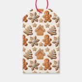 Gingerbread Cadeaulabel (Voorkant)