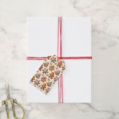 Gingerbread Cadeaulabel (Met Touw)