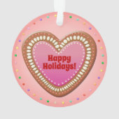 Gingerbread Cat en een Gingerbread Heart Ornament (achterkant)