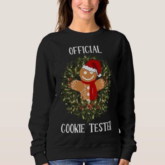 Gingerbread Christmas Baking Crew Officiële Cookie Trui (Voorkant)