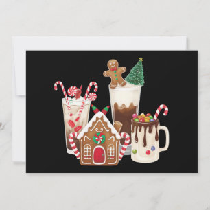 Gingerbread Christmas Coffee Lover Gift Kerstmis Feestdagenkaart