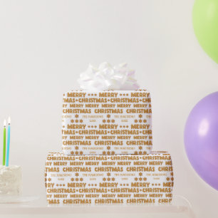 Gingerbread Christmas Cookies Alfabet Naam Cadeaupapier