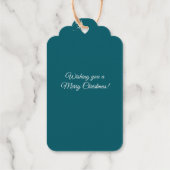 Gingerbread Christmas Tree Cadeaulabels (Achterkant)