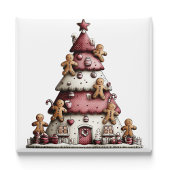 Gingerbread Christmas Tree | Christmas Magnet Magneet