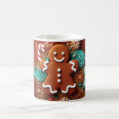 Gingerbread Cookie Christmas Holiday Mug (Centre)
