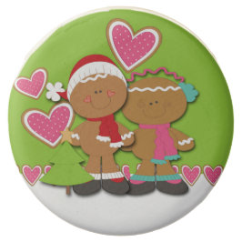 Gingerbread Cookie Couple Christmas