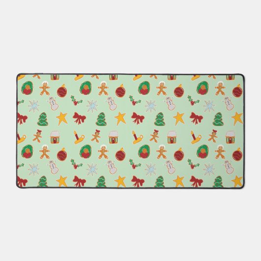 Gingerbread Cookie Desk Mat (Voorkant)