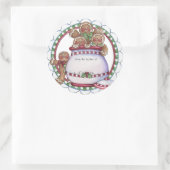 Gingerbread Cookie Jar Label - Uit de keuken van (Tas)