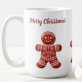 Gingerbread Cookie Mok Aangepaste tekst