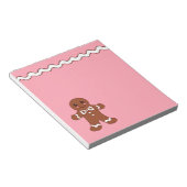 Gingerbread Cookie Notitieblok (Schuin)