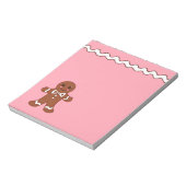 Gingerbread Cookie Notitieblok (Gedraaid)