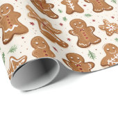 Gingerbread Cookie Sheet Cadeaupapier (Rol Hoek)