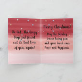 Gingerbread Cookies Carte de vacances (Intérieur)