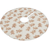 Gingerbread Cookies Christmas Kerstboom Rok (Gekanteld)