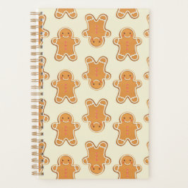 Gingerbread Cookies Christmas Notebook Journal Planner