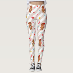 Gingerbread cookies de Noël Leggings