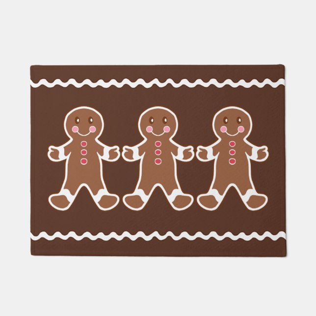 Gingerbread Cookies Deurmat (Voorkant)