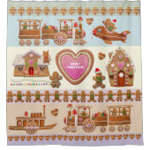 Gingerbread Cookies Douchegordijn (Voorkant)