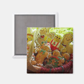 Gingerbread Cookies Magnet (Recto/Verso)