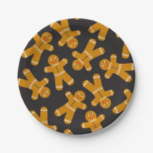 Gingerbread Cookies op zwart