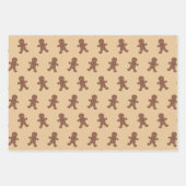 Gingerbread Cookies Wrapping Paper Set (Voorkant 3)