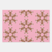 Gingerbread Cookies Wrapping Paper Set (Voorkant 2)
