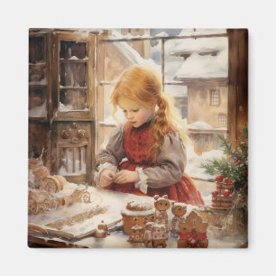 Gingerbread Country Kitchen #2 magneet