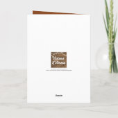 Gingerbread Decorting Photo Kerstmis Feestdagen Kaart (Achterkant)