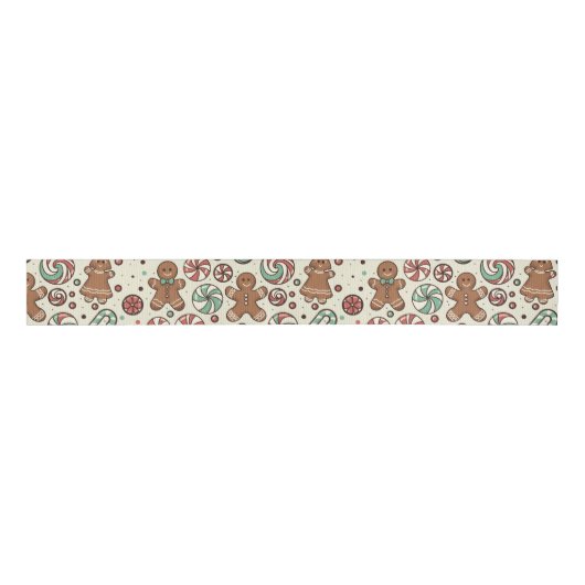 Gingerbread Delight Grosgrain Lint (Voorkant)