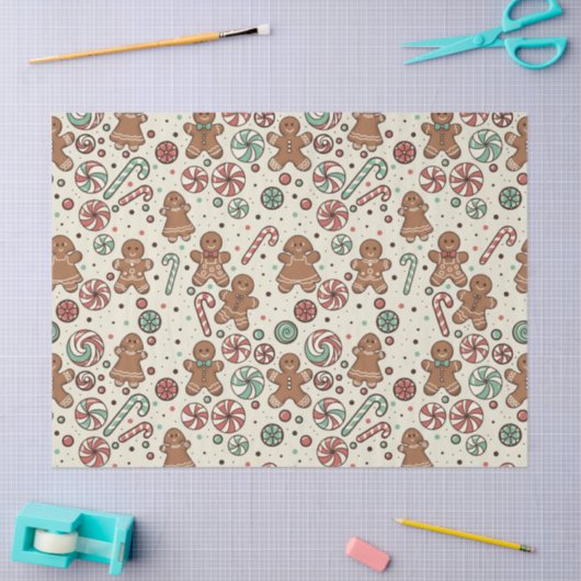 Gingerbread Delight Tissuepapier (Craft)