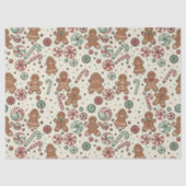 Gingerbread Delight Tissuepapier (Voorkant)