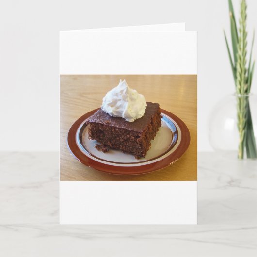 GINGERBREAD FEESTDAGEN KAART (Voorkant)