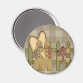 Gingerbread Fence Magneet (Voorkant / Achterkant)