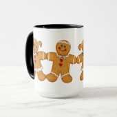 Gingerbread Fun - Paar Mok (Voorkant links)