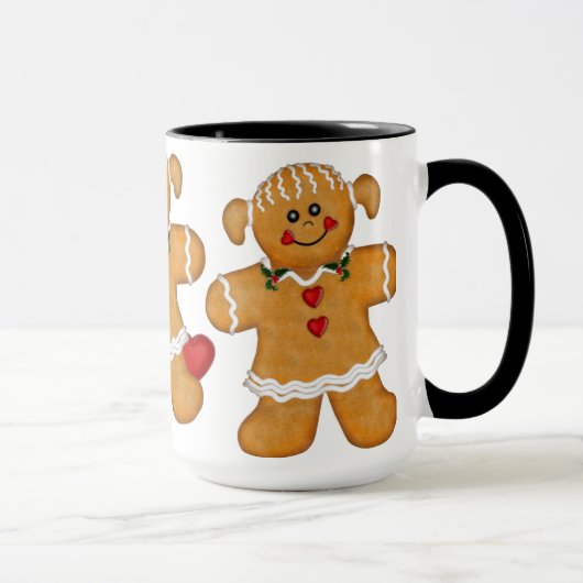 Gingerbread Fun - Vrouw Mok (Rechts)