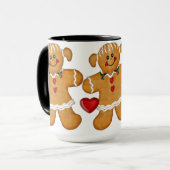 Gingerbread Fun - Vrouw Mok (Voorkant links)