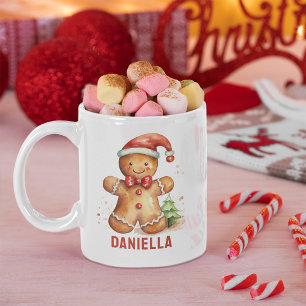 Gingerbread Gepersonaliseerde Kinder Mok