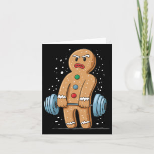 Gingerbread Gewichtheffen Workout Bodybuilding 1 Kaart
