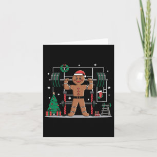 Gingerbread Gewichtheffen Workout Bodybuilding 2 Kaart