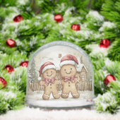 Gingerbread Heren Gingerbread House Sneeuwbol (Kerstmis)