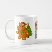 Gingerbread Hip Santa Hat Christmas Tree Hiptamus Koffiemok (Links)