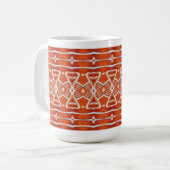 GINGERBREAD Hoge Witte Mok (Voorkant links)