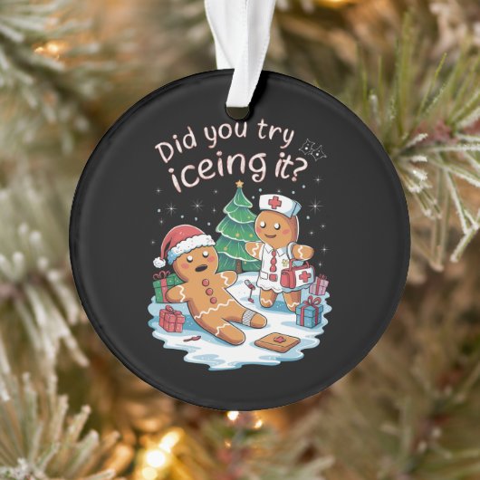 Gingerbread Homme Cookie laide Sweat Oh Snap Xmas (Arbre)