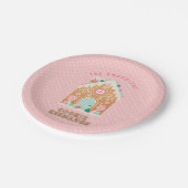 Gingerbread House | Aangepaste uitwisseling van co Papieren Bordje (Gekanteld)