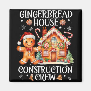Gingerbread House Bouwploeg Koek Koning Ch Magneet