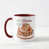 Gingerbread House Christmas Coffee Mok (Links)
