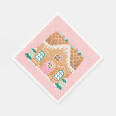 Gingerbread House | Christmas Cookie Exchange Servet (Hoek)