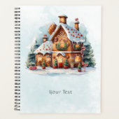 Gingerbread House Christmas Holiday Planner (Voorkant)