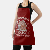 Gingerbread House Construction Crew Funny Xmas Schort (Insitu)