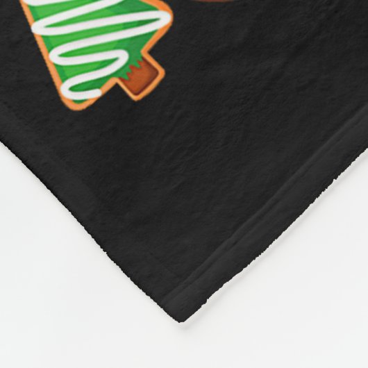 Gingerbread House Construction Crew Kids Men Women Fleece Deken (Hoek)